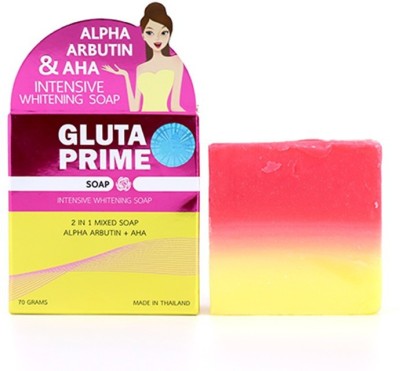 Gluta INTENSIVE WHITENING SOAP WITH ALPHA ARBUTIN+AHA(70 g)