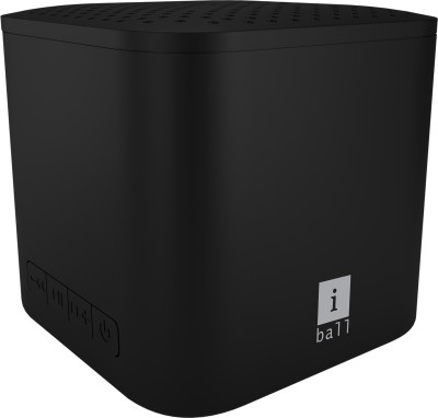 iBall Musi Cube X1 3 W Bluetooth  Speaker  (Black, Stereo Channel)