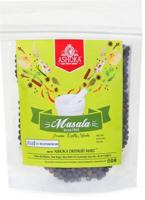 ASHOKA Dry Fruit Black Pepper (Kali Mirch) Sabut - 50 Grams