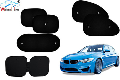 WolkomHome Dashboard, Side Window, Rear Window Sun Shade For BMW 325i(Black)