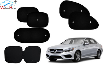 WolkomHome Dashboard, Side Window, Rear Window Sun Shade For Mercedes Benz E350(Black)