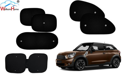 WolkomHome Dashboard, Side Window, Rear Window Sun Shade For Mini Paceman(Black)