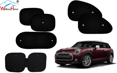 WolkomHome Dashboard, Side Window, Rear Window Sun Shade For Mini ClubMan(Black)