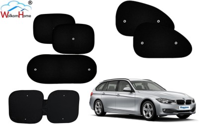 WolkomHome Dashboard, Side Window, Rear Window Sun Shade For BMW 320D(Black)