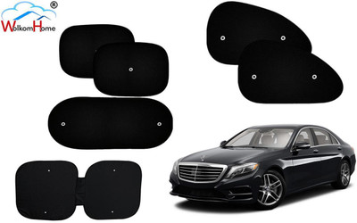 WolkomHome Dashboard, Side Window, Rear Window Sun Shade For Mercedes Benz S500(Black)