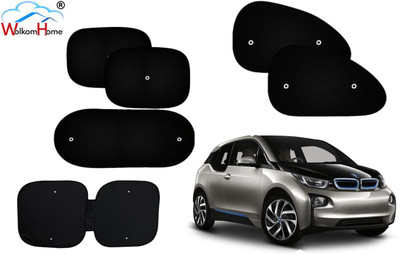 WolkomHome Dashboard, Side Window, Rear Window Sun Shade For BMW I3(Black)