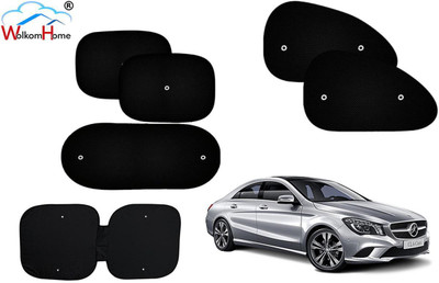 WolkomHome Dashboard, Side Window, Rear Window Sun Shade For Mercedes Benz CLA-Class(Black)