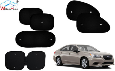 WolkomHome Dashboard, Side Window, Rear Window Sun Shade For Subaru Legacy(Black)