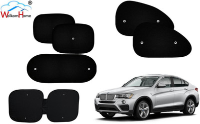 WolkomHome Dashboard, Side Window, Rear Window Sun Shade For BMW X4(Black)
