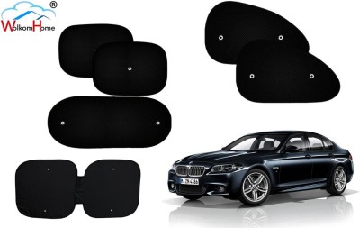 WolkomHome Dashboard, Side Window, Rear Window Sun Shade For BMW 5 Series(Black)