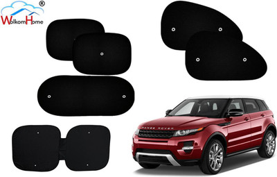 WolkomHome Dashboard, Side Window, Rear Window Sun Shade For Land Rover Range Rover Evoque(Black)