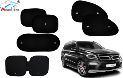 WolkomHome Dashboard, Side Window, Rear Window Sun Shade For Mercedes Benz GL-Class(Black)