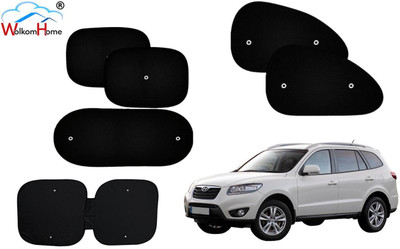 WolkomHome Dashboard, Side Window, Rear Window Sun Shade For Hyundai Terracan(Black)