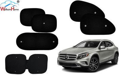 WolkomHome Dashboard, Side Window, Rear Window Sun Shade For Mercedes Benz GLA-Class(Black)