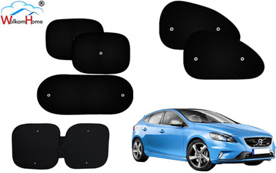 WolkomHome Dashboard, Side Window, Rear Window Sun Shade For Volvo V40(Black)
