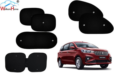 WolkomHome Dashboard, Side Window, Rear Window Sun Shade For Maruti Suzuki Universal For Car(Black)