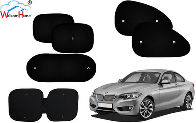 WolkomHome Dashboard, Side Window, Rear Window Sun Shade For BMW 2 Series(Black)