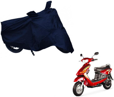 Auto Kite Waterproof Two Wheeler Cover for Indus(Yo Spark, Blue)