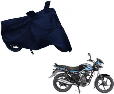 Auto Kite Waterproof Two Wheeler Cover for Bajaj(Discover 100 DTS-i, Blue)
