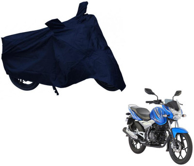 Auto Kite Waterproof Two Wheeler Cover for Bajaj(Discover 100 DTS-i, Blue)