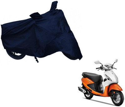 Auto Kite Waterproof Two Wheeler Cover for Hero(Pleasure, Blue)