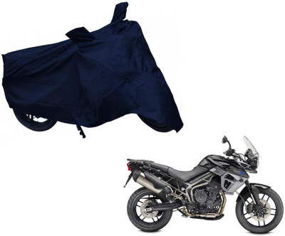 Auto Kite Waterproof Two Wheeler Cover for Triumph(Tiger 800 XR, Blue)