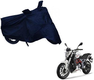 Auto Kite Waterproof Two Wheeler Cover for DSK Benelli(TNT 25, Blue)