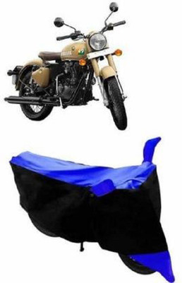 HOLME'S Two Wheeler Cover for Royal Enfield(Bullet 350, Blue)