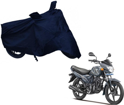 Auto Kite Waterproof Two Wheeler Cover for Suzuki(Hayate, Blue)