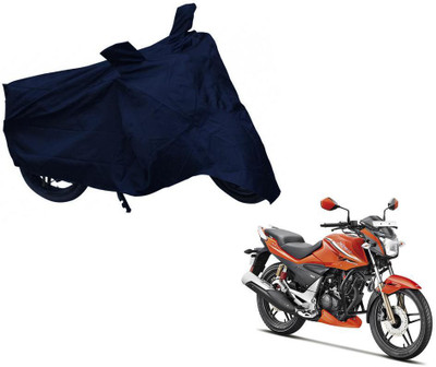 Auto Kite Waterproof Two Wheeler Cover for Hero(CBZ Extreme, Blue)