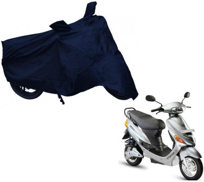 Auto Kite Waterproof Two Wheeler Cover for Hero(Electric, Blue)