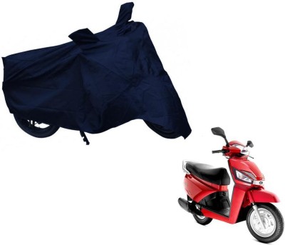 Auto Kite Waterproof Two Wheeler Cover for Mahindra(Gusto, Blue)