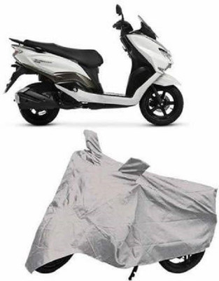 Newlo Two Wheeler Cover for Suzuki(Silver)