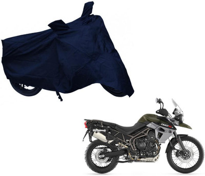 Auto Kite Waterproof Two Wheeler Cover for Triumph(Tiger 800 XCA, Blue)