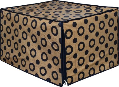 Star Weaves Microwave Oven Cover(Beige, Black)