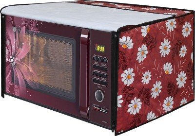 Wings Star Microwave Oven  Cover(Width: 55 cm, Red)