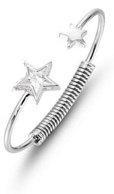 keyline Copper Cubic Zirconia Platinum Cuff