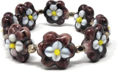 Saivites Glass Bracelet