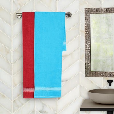 Flipkart SmartBuy 380 GSM Cotton Bath Towel  (Pack of 2)