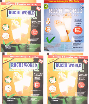 Ruchi World Foot Patches Body Toxin Removing Foot Support Foot(450 g)