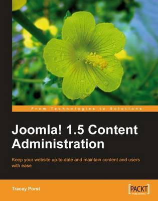 Joomla! 1.5 Content Administration(English, Electronic book text, Porst Tracey)