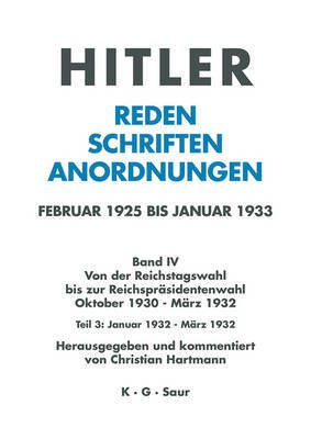 Januar Bis Maerz 1932(German, Hardcover, unknown)