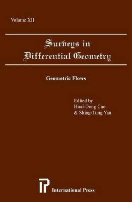 Surveys in Differential Geometry: Geometric Flows v. 12(English, Hardcover, unknown)