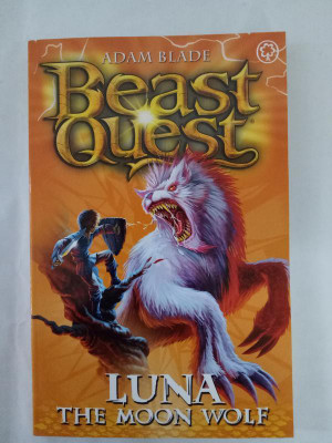 Beast Quest: Luna The Moon Wolf(S4-4)(English, Paperback, Adam Blade)
