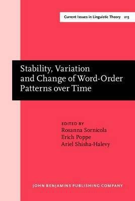 Stability, Variation and Change of Word-Order Patterns over Time(English, Hardcover, unknown)