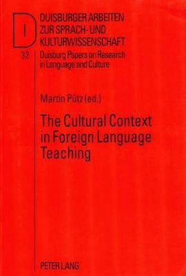 The Cultural Context in Foreign Language Teaching(English, Paperback, unknown)