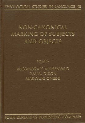 Non-canonical Marking of Subjects and Objects(English, Hardcover, unknown)