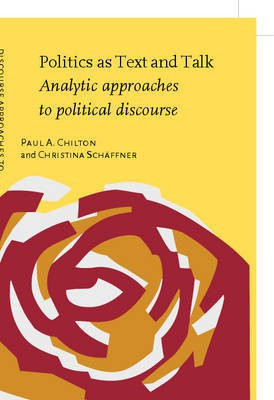 Politics as Text and Talk(English, Hardcover, unknown)