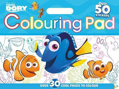 Disney Pixar Finding Dory Colouring Floor Pad  - Over 50 Stickers. Over 30 Cool Pages to Colour(English, Paperback, Parragon Books Ltd)