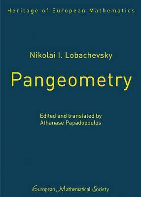 Nikolai I. Lobachevsky, Pangeometry(English, Hardcover, unknown)